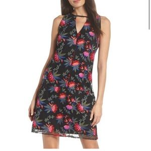 NWT SAM EDELMAN EMBROIDERED FLORAL DRESS